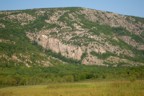 The Precipice, as seen from the road