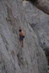 More crimps through the crux