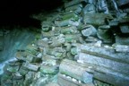 The entrance to Lumiang Cave, stuffed with over 100 coffins, some of which are more than 500 years old