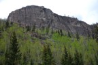 The crag, as seen from the road